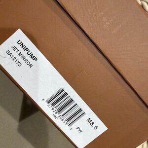 NIB Coach Unipump Jet Mirror Kitten Heels. - Black - Size 8.5